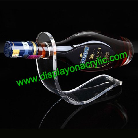 Plexiglass Wine Bottle Displays